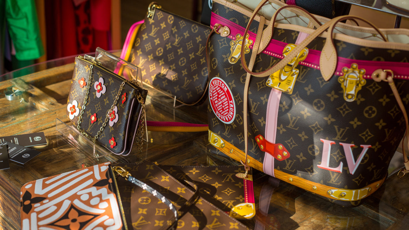 Small Louis Vuitton accessories at Replica Designer Handbag Store
 in Greenwich, CT.