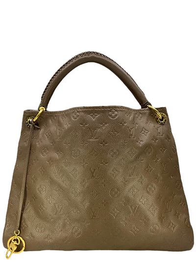 Louis Vuitton Artsy Brown Leather Monogram Handbag-Replica Designer Handbag Store
