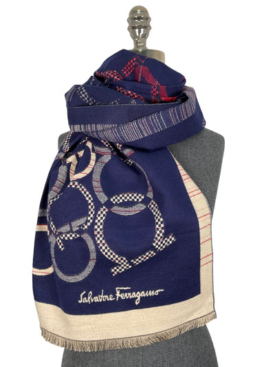 Salvatore Ferragamo Wool Scarf-Replica Designer Handbag Store
