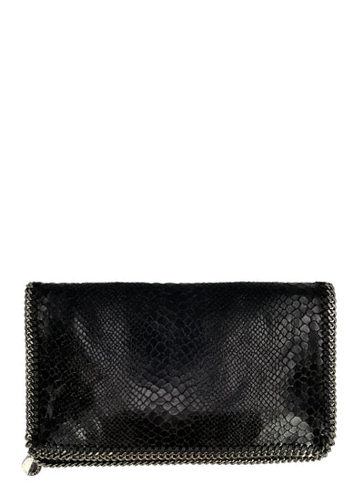 Stella McCartney Falabella Vegan Python Clutch-Replica Designer Handbag Store
