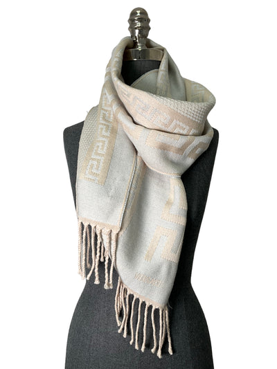 Versace Gray Wool Scarf-Replica Designer Handbag Store
