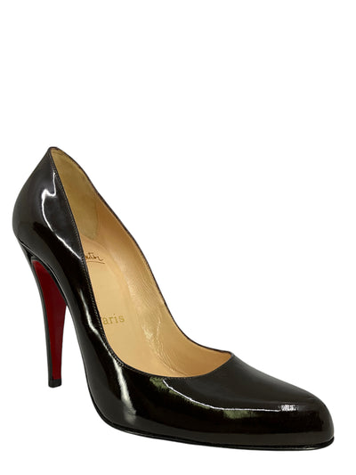 Christian Louboutin Patent Leather Pumps Size 8 NEW-Replica Designer Handbag Store
