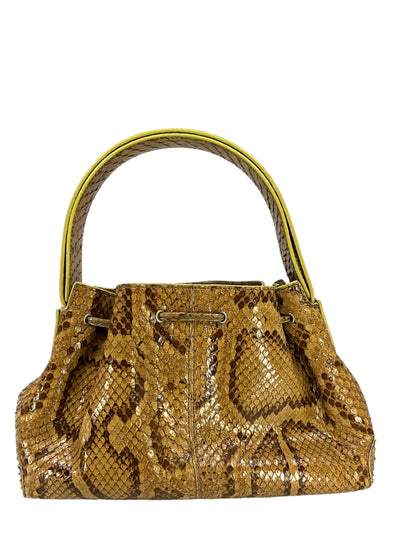 TOD
S Snakeskin Mini Top Handle Bag-Replica Designer Handbag Store
