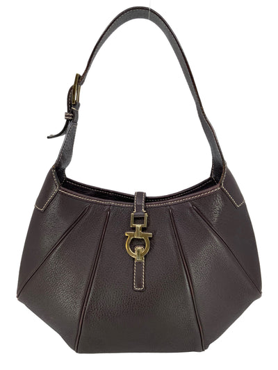 Salvatore Ferragamo Leather Hobo Bag-Replica Designer Handbag Store
