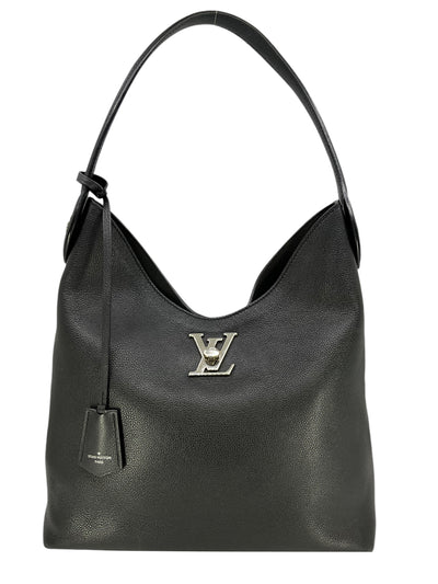 LOUIS VUITTON Calfskin Lockme Hobo Bag-Replica Designer Handbag Store
