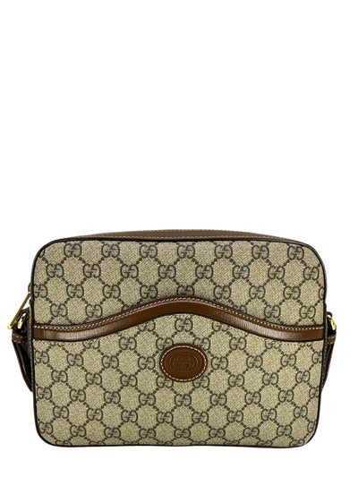 Gucci Interlocking GG Supreme Small Messenger Bag-Replica Designer Handbag Store
