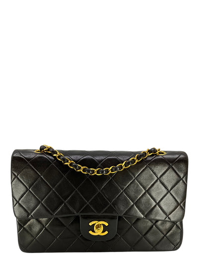 Chanel Vintage Quilted Lambskin Medium Classic Double Flap Bag-Replica Designer Handbag Store
