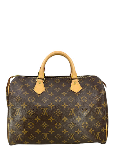 Louis Vuitton Monogram Canvas Speedy 30 Bandouliere Bag-Replica Designer Handbag Store
