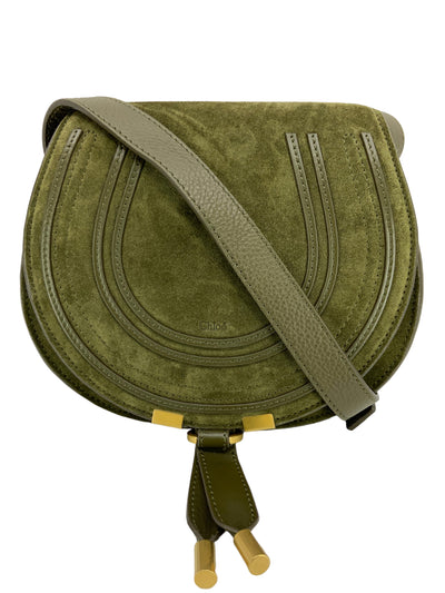 CHLOÉ Marcie Small Suede Crossbody Bag-Replica Designer Handbag Store
