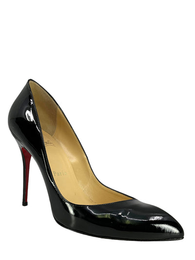 Christian Louboutin Corneille 100 Patent Leather Pumps Size 8-Replica Designer Handbag Store
