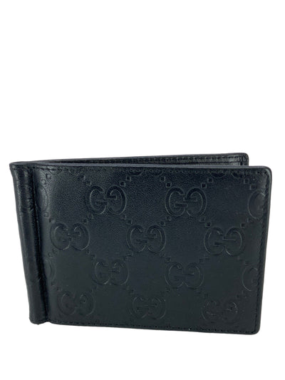 GUCCI GG Monogram Leather Clip Bi-Fold Wallet-Replica Designer Handbag Store
