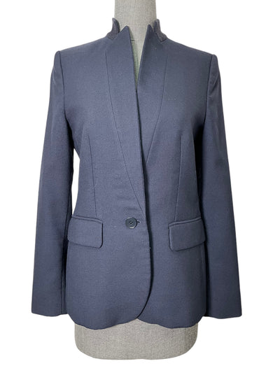 Stella McCartney Fleur Felt-Collar Wool Blazer Jacket Size M-Replica Designer Handbag Store
