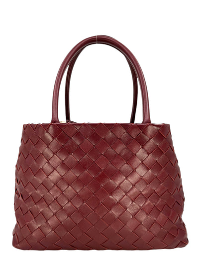 BOTTEGA VENETA Intrecciato Leather Small Tote Bag-Replica Designer Handbag Store
