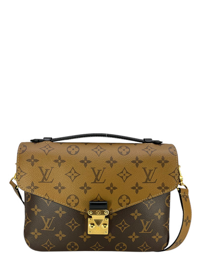 Louis Vuitton Reverse Monogram Pochette Metis-Replica Designer Handbag Store
