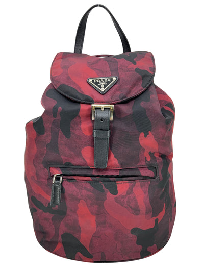 PRADA Tessuto Nylon Camouflage Backpack-Replica Designer Handbag Store
