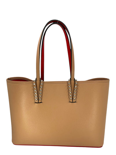 Christian Louboutin Calfskin Empire Spikes Small East West Cabata Tote-Replica Designer Handbag Store
