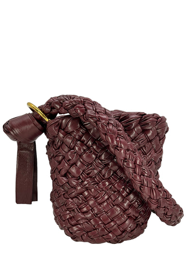 Bottega Veneta Small Kalimero Intrecciato Woven Bucket Bag NEW-Replica Designer Handbag Store
