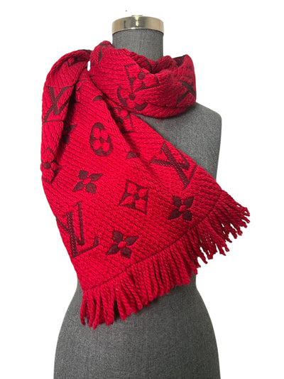 Louis Vuitton Monogram Logomania Fringe Scarf-Replica Designer Handbag Store
