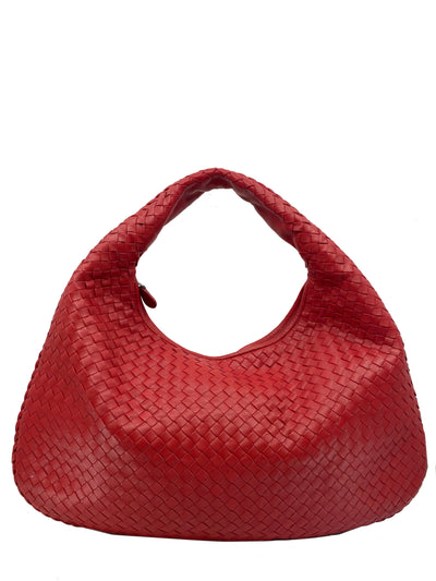 Bottega Veneta Nappa Intrecciato Large Veneta Hobo-Replica Designer Handbag Store
