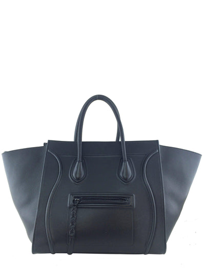 Celine Calfskin Medium Luggage Phantom Tote Bag-Replica Designer Handbag Store
