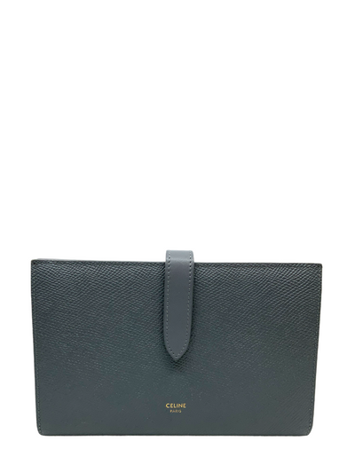 Celine Grained Calfskin Large Strap Wallet NEW-Replica Designer Handbag Store
