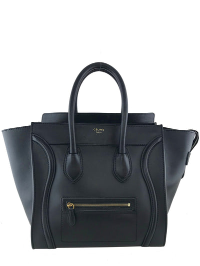 Celine Mini Luggage Calfskin Tote Bag-Replica Designer Handbag Store
