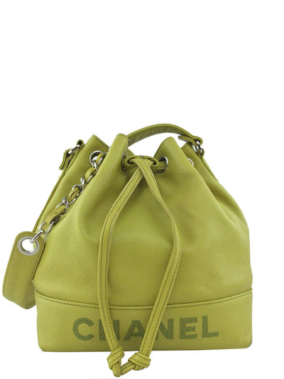 Chanel Caviar Leather Drawstring Bucket Bag-Replica Designer Handbag Store
