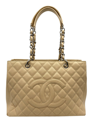 Chanel Caviar Quilted Grand Shopping Tote GST Bag-Replica Designer Handbag Store
