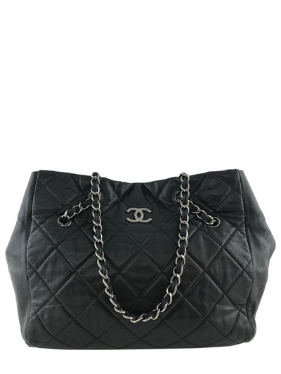 Chanel Cells Quilted Caviar Leather Large Tote Bag-Replica Designer Handbag Store
