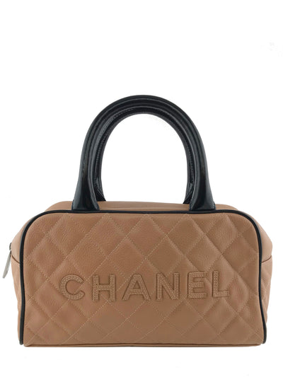 Chanel Quilted Caviar Leather Small Bowler Bag-Replica Designer Handbag Store
