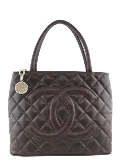 Chanel Quilted Caviar Medallion Tote Bag-Replica Designer Handbag Store
