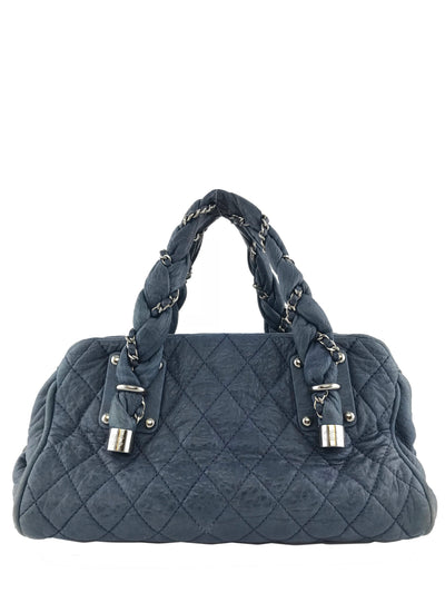 Chanel Quilted Lambskin Lady Braid Satchel Bag-Replica Designer Handbag Store
