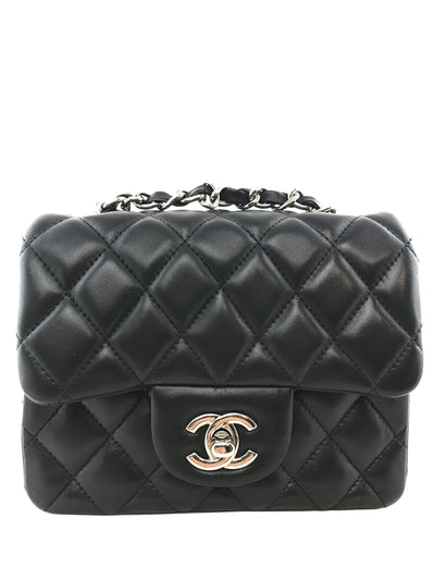 Chanel Quilted Lambskin Mini Square Flap Bag-Replica Designer Handbag Store
