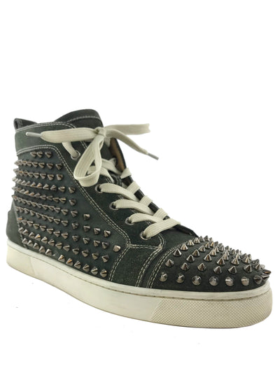 Christian Louboutin Men’s Louis Spikes Sneakers Size 8-Replica Designer Handbag Store
