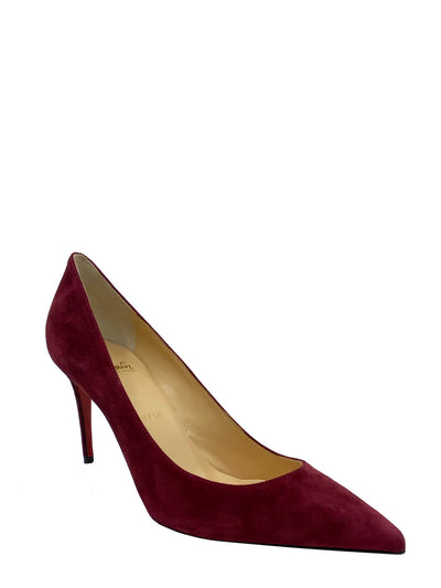 Christian Louboutin Suede Point-Toe Pump Size 7.5-Replica Designer Handbag Store
