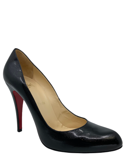 Christian Louboutin Textured Leather Simple Pumps Size 11 NEW-Replica Designer Handbag Store
