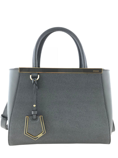 Fendi Vitello Elite Petite 2Jours Tote Bag-Replica Designer Handbag Store
