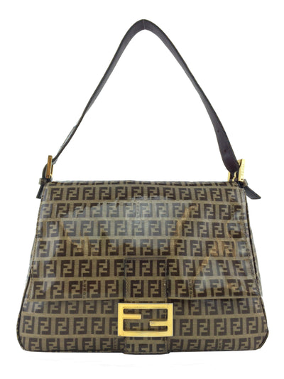 Fendi Zucchino Coated Canvas Large Mama Baguette-Replica Designer Handbag Store
