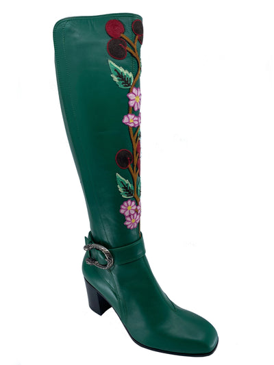 Gucci Dionysus Embroidered Knee Boots Size 7.5-Replica Designer Handbag Store
