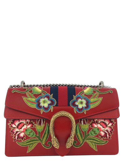 Gucci Dionysus Small Calfskin Floral Embroidered Shoulder Bag NEW-Replica Designer Handbag Store
