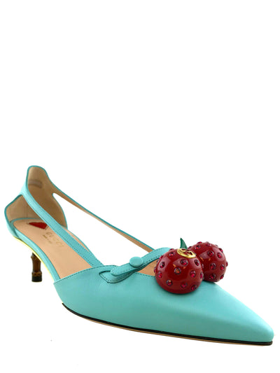 Gucci Unia Cherry Pumps Size 7.5 NEW-Replica Designer Handbag Store
