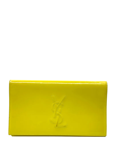 Yves Saint Laurent Belle De Jour Patent Leather Clutch-Replica Designer Handbag Store
