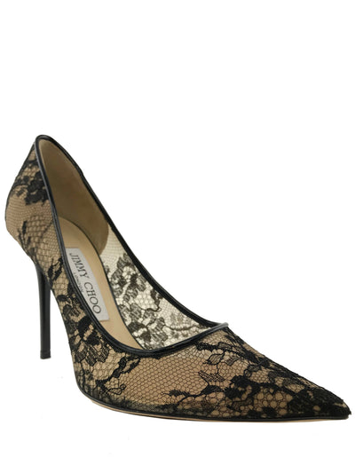 Jimmy Choo Abel Lace Pump Size 6-Replica Designer Handbag Store
