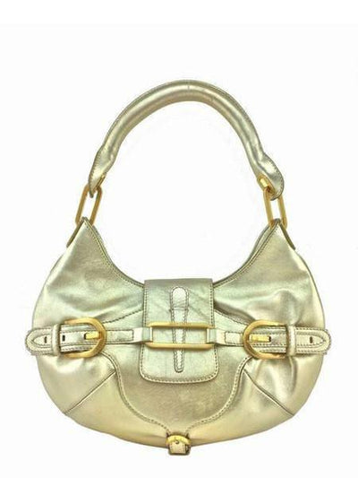 Jimmy Choo Metallic Leather Small Tulita Hobo-Replica Designer Handbag Store
