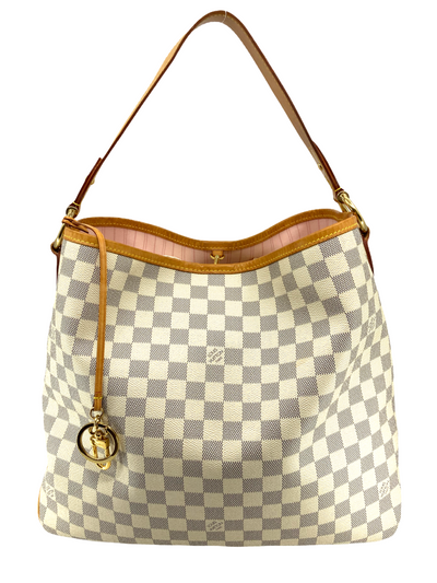 Louis Vuitton Damier Azur Canvas Delightful NM MM Bag-Replica Designer Handbag Store
