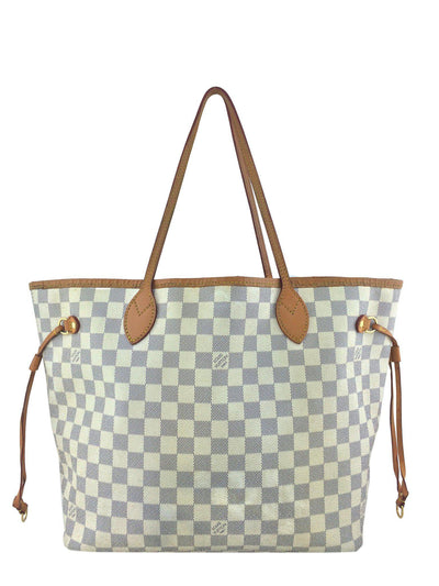 Louis Vuitton Damier Azur Neverfull MM Tote Bag-Replica Designer Handbag Store
