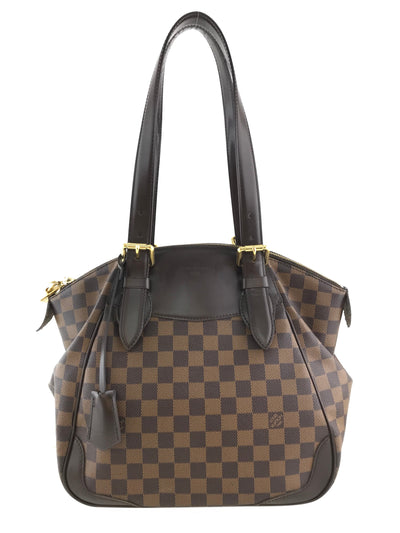 Louis Vuitton Damier Ebene Verona GM Bag-Replica Designer Handbag Store
