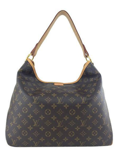 Louis Vuitton Monogram Canvas Delightful MM Hobo Bag-Replica Designer Handbag Store
