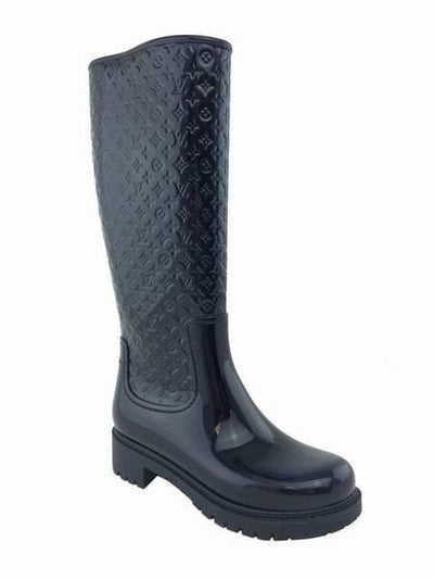 Louis Vuitton Monogram Rubber Splash Rain Boots Size 6.5/37-Replica Designer Handbag Store
