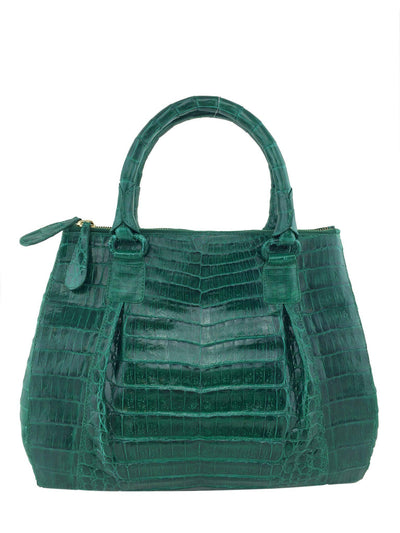 Nancy Gonzalez Double-Zip Crocodile Tote Bag-Replica Designer Handbag Store
